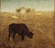 Evening Glow, The Old Red Cow Albert Pinkham Ryder